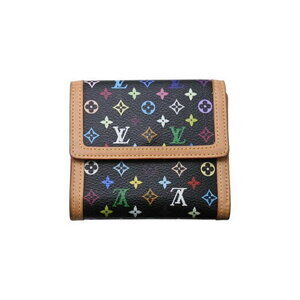 Louis Vuitton Porte Monnaie Wallet Bi fold Multicolore Multicolor